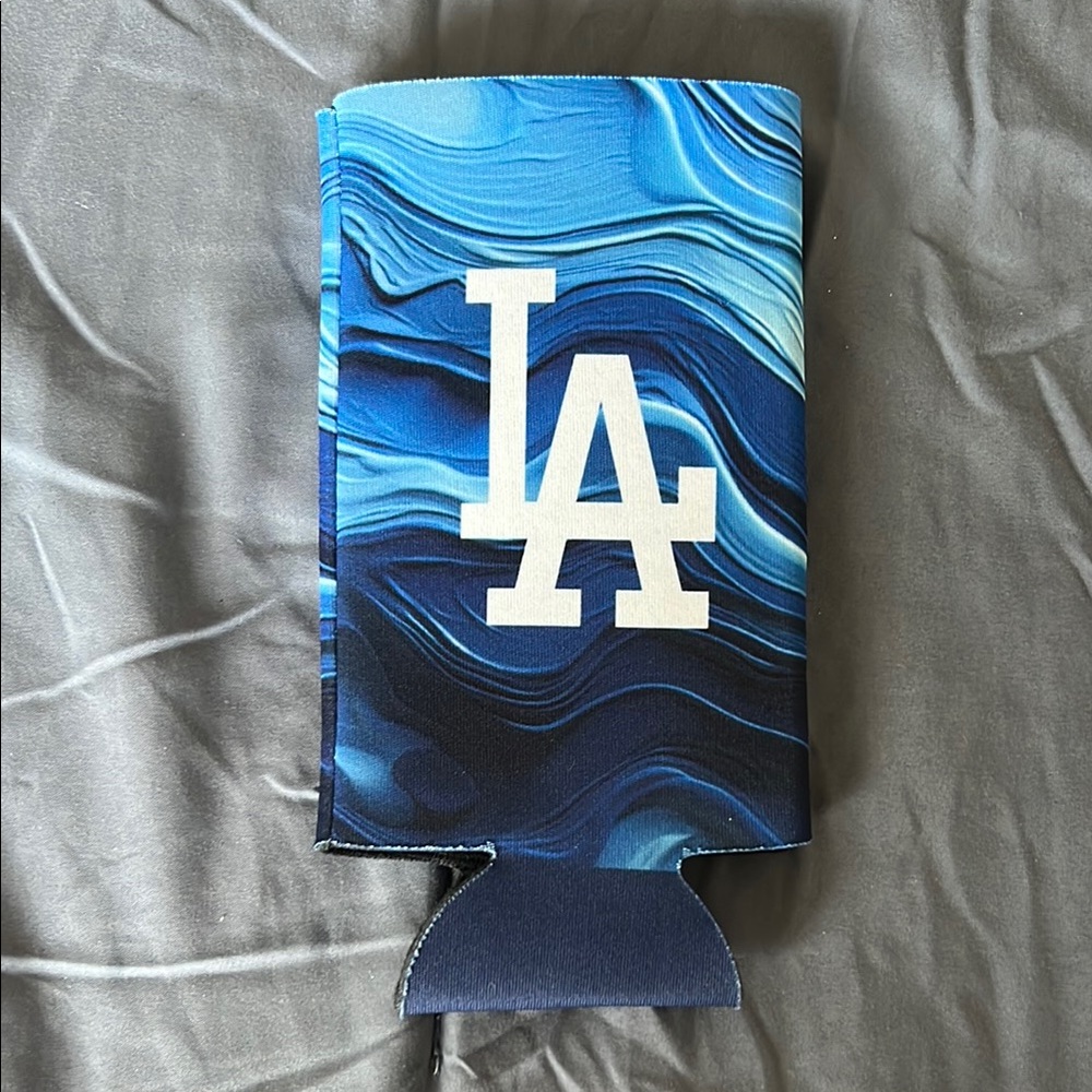 LA Dodgers Blue Can Cooler